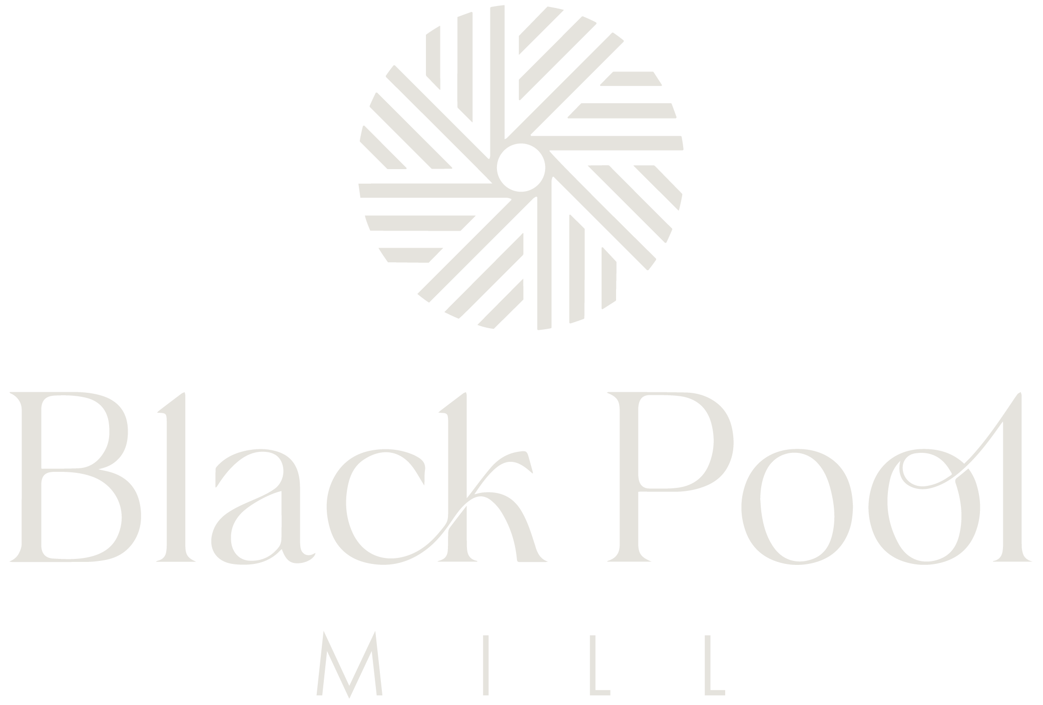 Black Pool Mill Logo